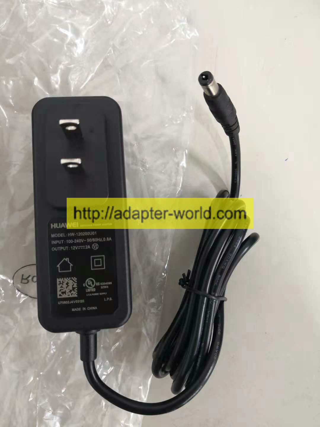 *100% Brand NEW* HUAWEI HW-120200U01 12V--2A Switching Power Adapter Free shipping!